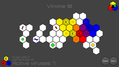 A Virome colour matching puzzle